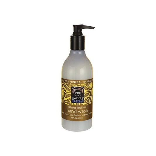 One With Nature Vanilla Shea Hand Wash Dead Sea Minerals 12 oz