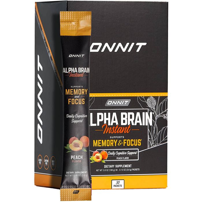 Daily brain supplement with Alpha-GPC and L-Theanine