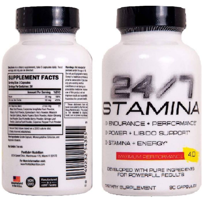 PentLab Testosterone Booster – Supports stamina and vitality, non-GMO, vegan, and gluten-free.