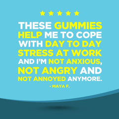 Phytoral Ashwagandha Gummies bottle with 60 cherry-flavored gummies for mood support