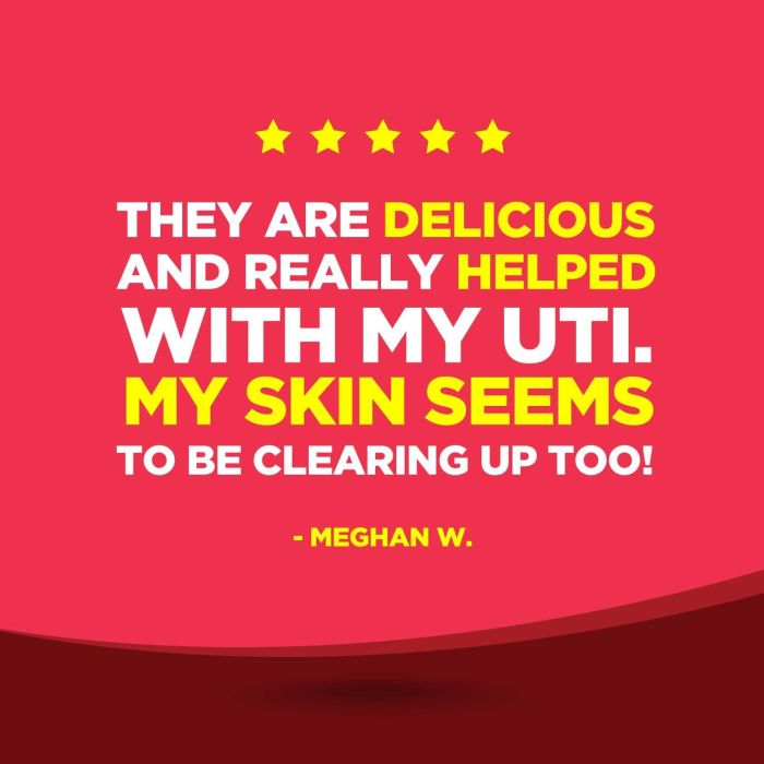 Vegan and gluten-free icons on Phytoral Cranberry bottle label