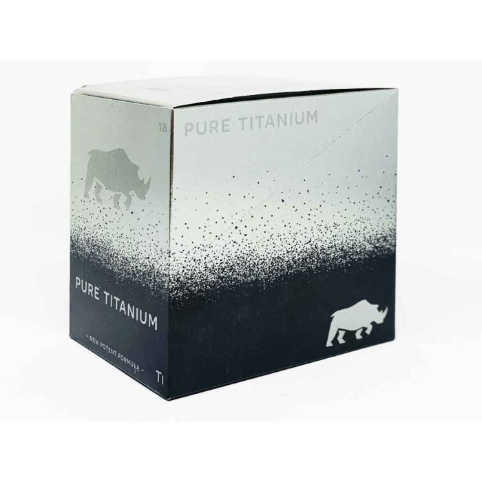 Titanium Ti male enhancement packaging – natural energy and performance booster