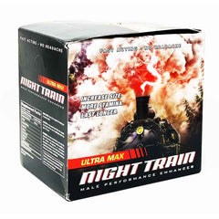 Close-up of Red Pill Night Train Ultra Max capsule – fast-acting energy support