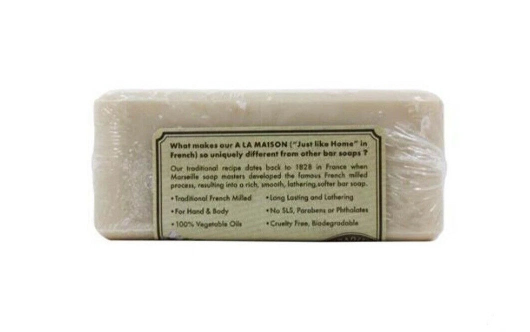 French made almond fragrance soap bar for daily bath and skincare routines