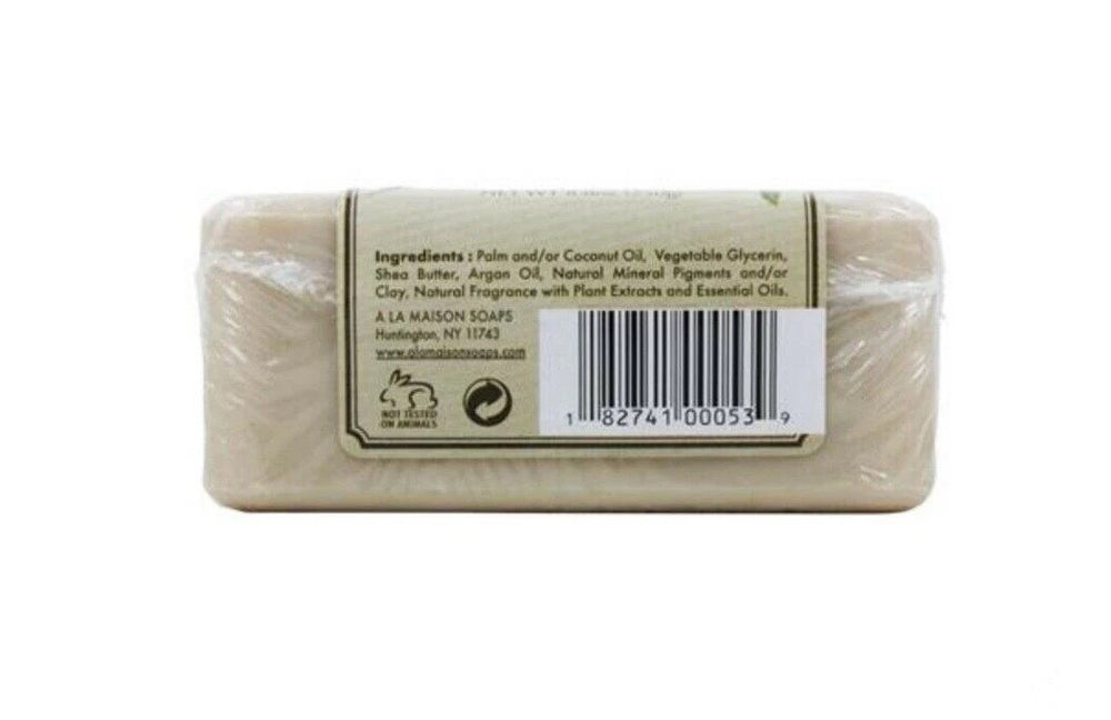 A LA Maison de Provence almond scented soap with argan oil and olive oil blend