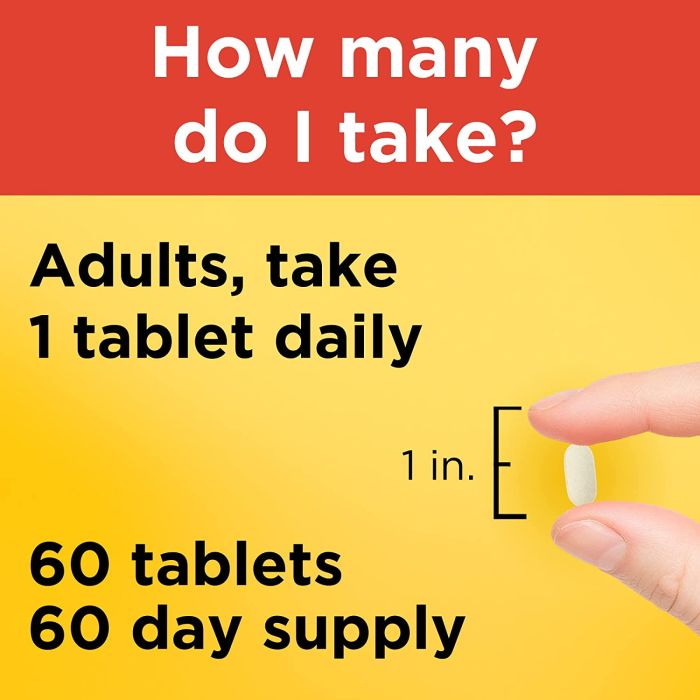 Nature Made Super C With Vitamin D3 Zinc 60 Tablets