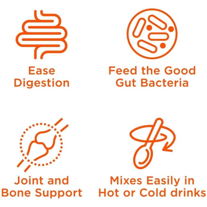 Bulletproof Gut Health Collagen Protein Powder 14 Oz Unflavored