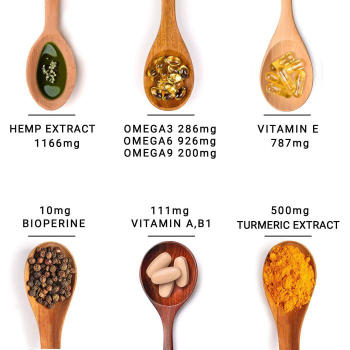 Addot Welllife Turmeric Hemp Natural Vitamin 60 Vegan Gummies image 5