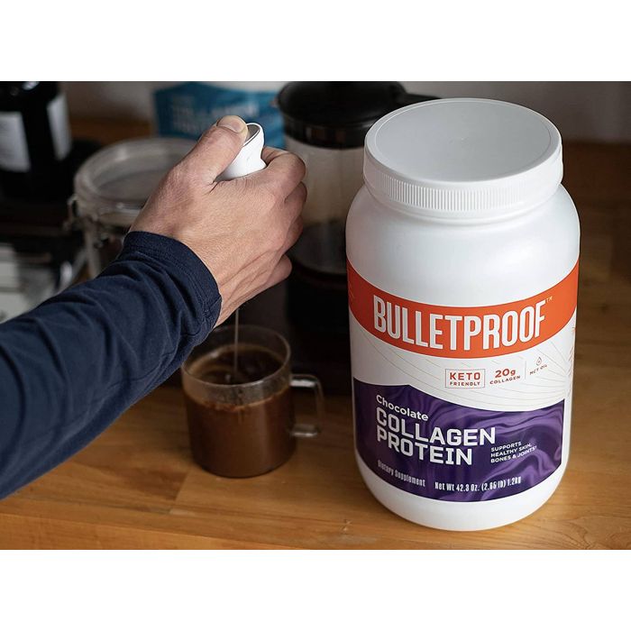 Bulletproof Keto Friendly Collagen Protein Powder Chocolate 42.3 Oz