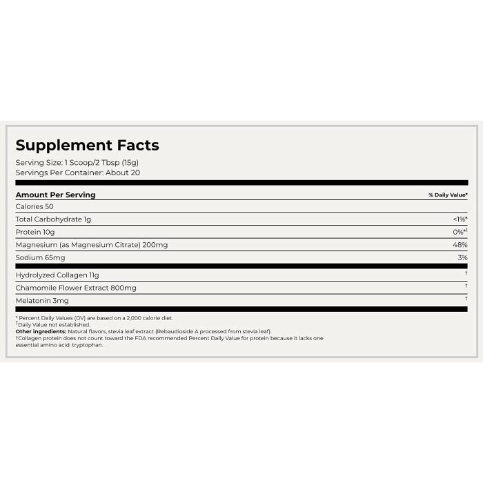 Bulletproof Sleep Collagen Protein Powder 10.4 Oz Lucuma Vanilla - supplementcorner