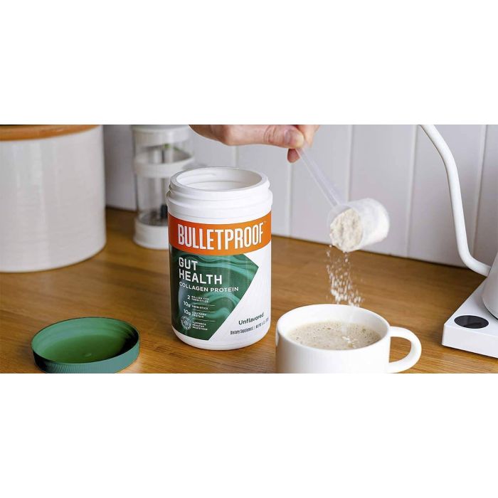Bulletproof Gut Health Collagen Protein Powder 14 Oz Unflavored