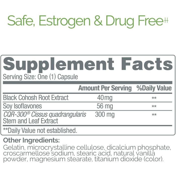 Estroven Pre Menopause Relief For Body Cycle Changes Herbal 30 Caps