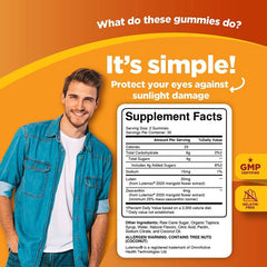 Phytoral Lutein 60 Gummies Zeaxanthin Eye Vitamin Mango Flavored