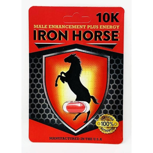 Iron Horse 10k Male Enhancement Energy Supplement Pill