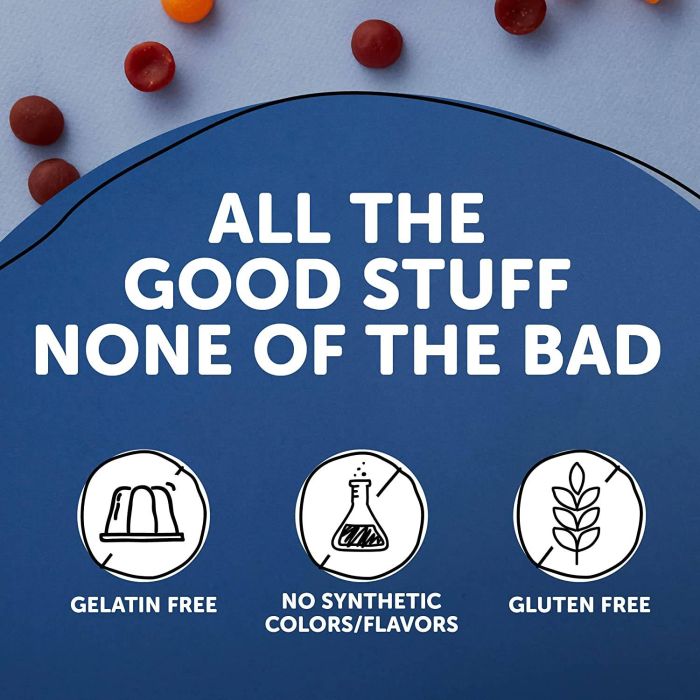 Smarty Pants Organics Men's Formula Multivitamin Probiotics 120 Gummy