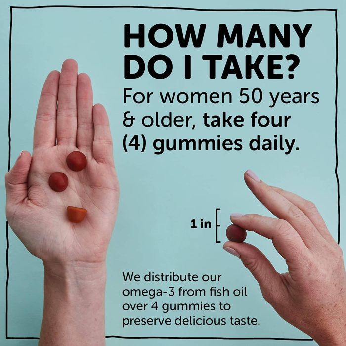 Smarty Pants Women's 50 Plus Masters Formula Multivitamin 120 Gummies