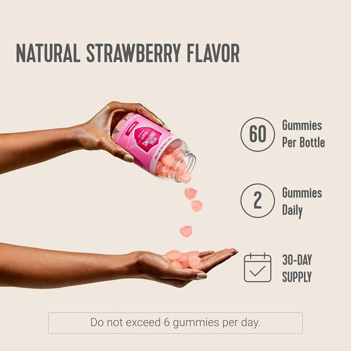 Vital Proteins Beauty Gummies 60 Strawberry Flavored Health Support