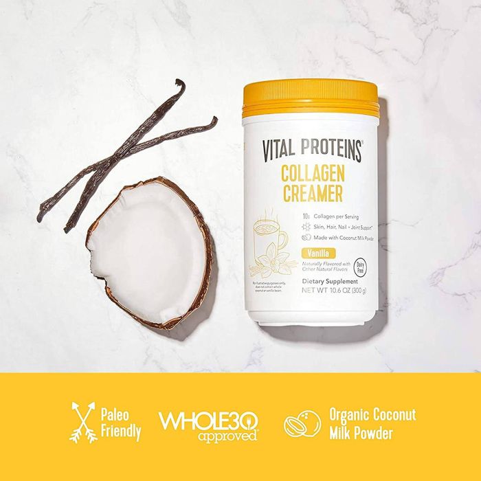 Vital Proteins Collagen Coffee Creamer Vanilla Flavored 10.6 Oz