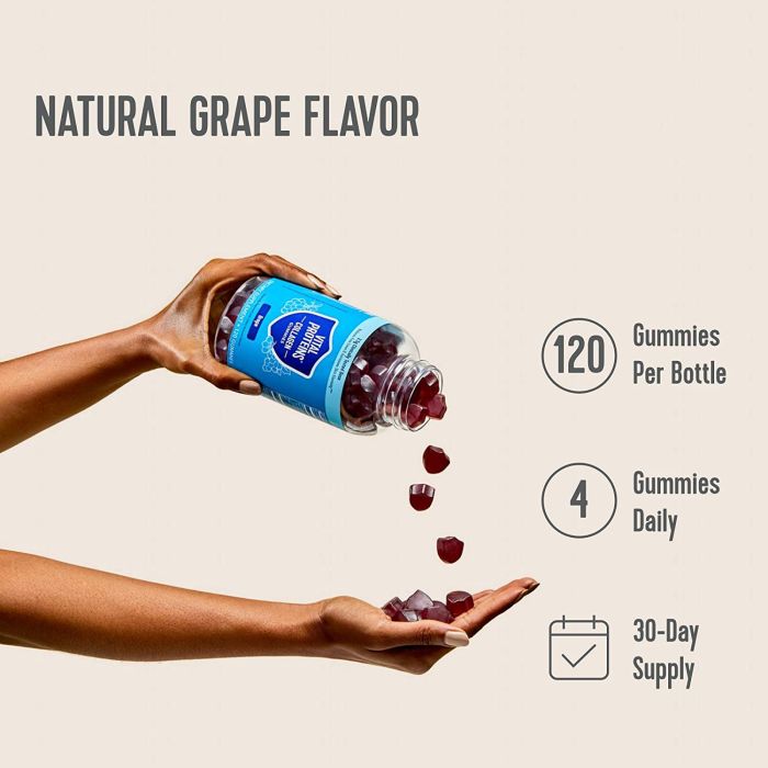 Vital Proteins Collagen Gummies 120 Grape Flavored Supplement