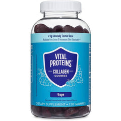 Vital Proteins Collagen Gummies 120 Grape Flavored Supplement