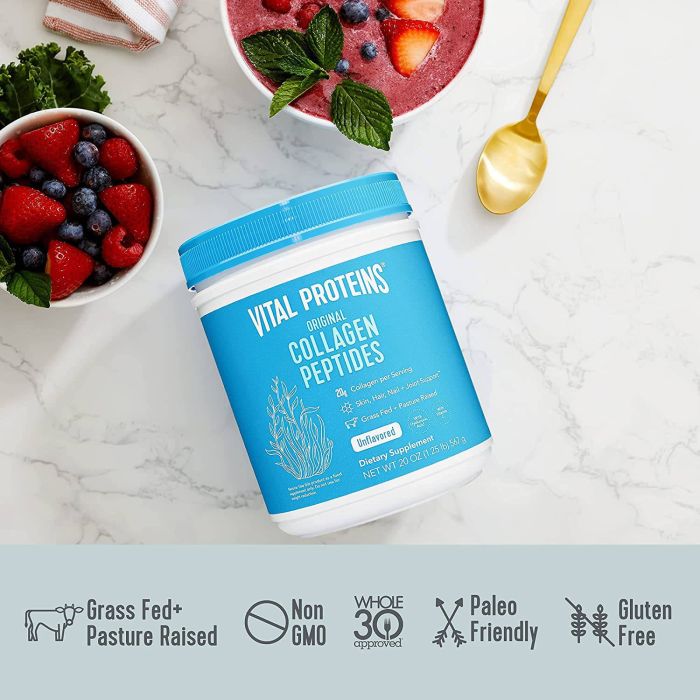 Vital Proteins Collagen Peptides Unflavored Health Support Powder