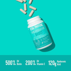 Vital Proteins Skin Hydration Boost Plant Based 60 Caps Gluten Free