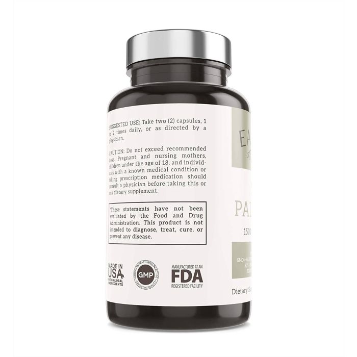 Earthen 180 Capsules Saw Palmetto Dietary Supplement