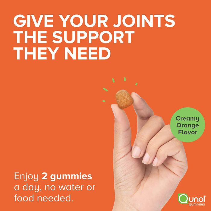 Qunol Turmeric Curcumin Complex 50g Ginger 550mg 60 Gummies