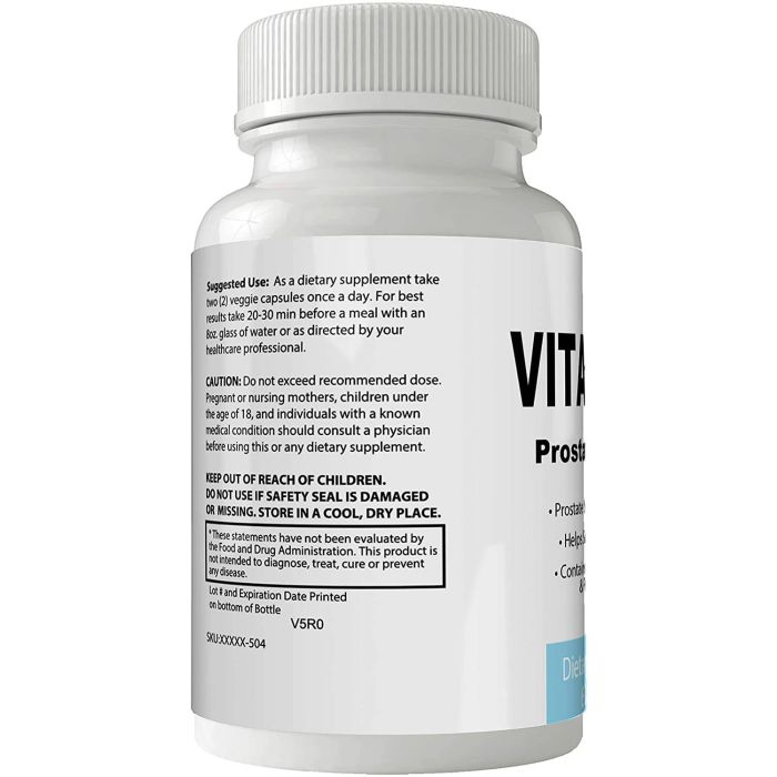 VitalFlow Prostate Support Supplement – supports prostate health and improves urinary flow with natural ingredients.