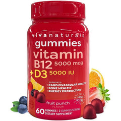 Made in USA label on Viva Naturals immune support gummies bottle