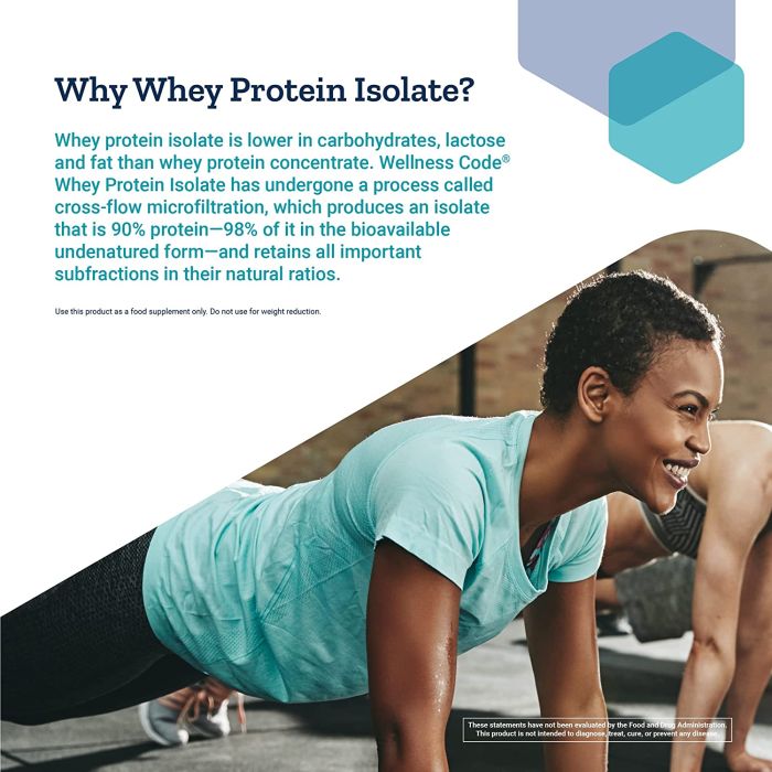 Life Extension Wellness Code Advanced Whey Protein Isolate 14G Vanilla