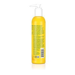 "Front label of Alba Botanica coconut milk cleanser for oily skin types"