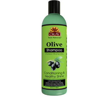 OKAY Olive Oil Shampoo Conditioning Healthy Shine 12oz / 355ml - supplementcorner