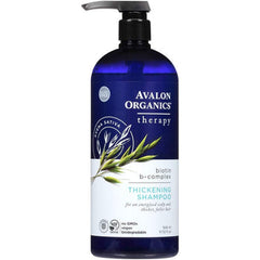 Thickening Biotin B Complex Shampoo Avalon Organics Therapy Vegan - supplementcorner