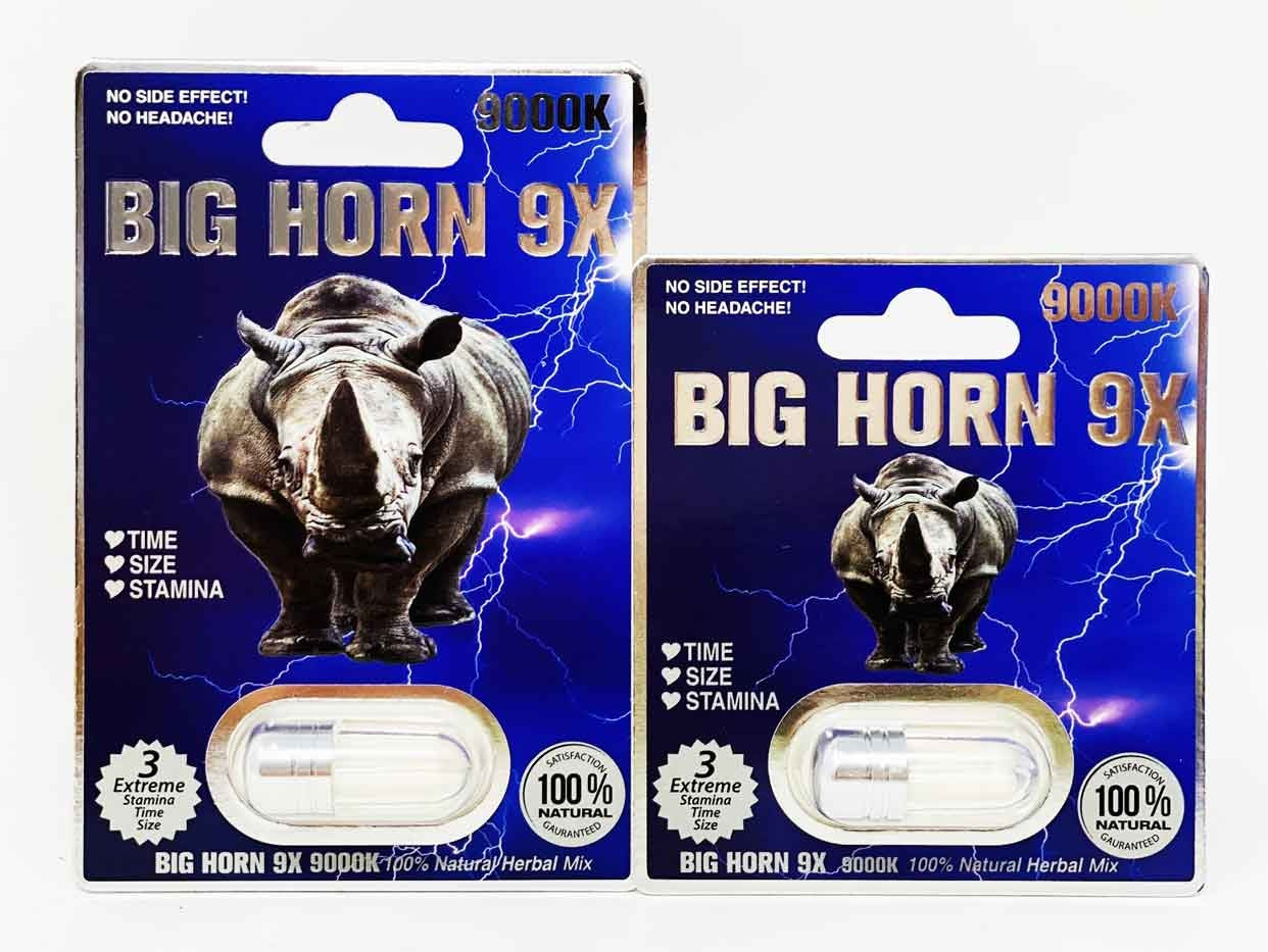 Big Horn 9X Male Sexual Enhancement 9000k Pill - supplementcorner.com