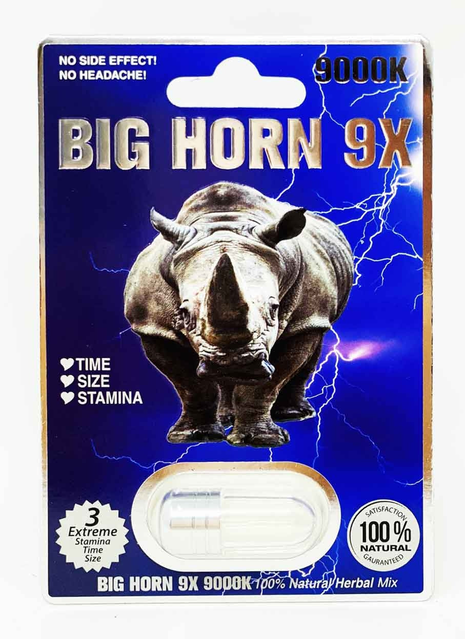 Big Horn 9X Male Sexual Enhancement 9000k Pill - supplementcorner.com