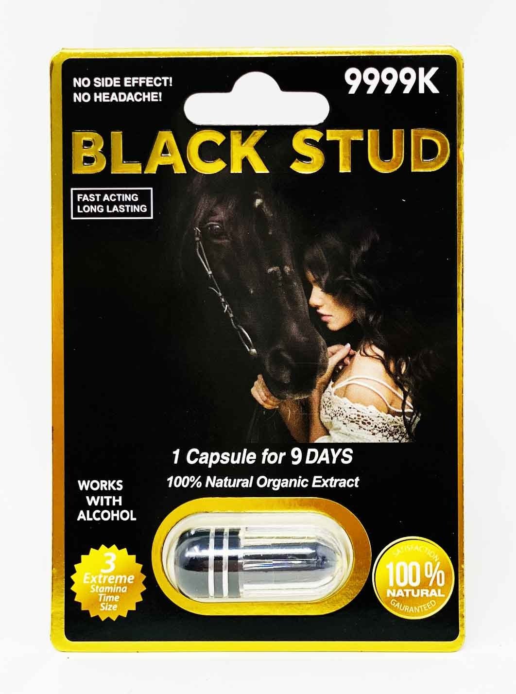 Black Stud 9999K Male Sexual Enhancement Pill - supplementcorner.com