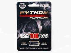 Python 10K Platinum Male Enhancement Supplement Pill - supplementcorner.com