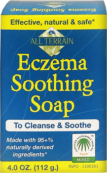 All Terrain Natural Ingredients Eczema Soothing Soap Bar 4 Oz - supplementcorner