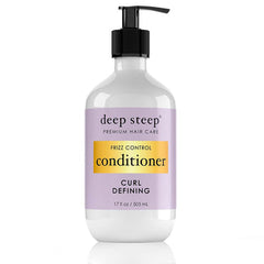 Deep Steep Curl Defining Conditioner 17 Oz Frizz Control Vegan - supplementcorner