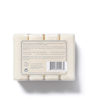 A La Maison Fresh Sea Salt Moisturizing Bar Soap 4 Ct 3.5 Oz - supplementcorner