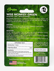 Wise Monkey Green Extra Strength Male Enhancement Pill - supplementcorner.com