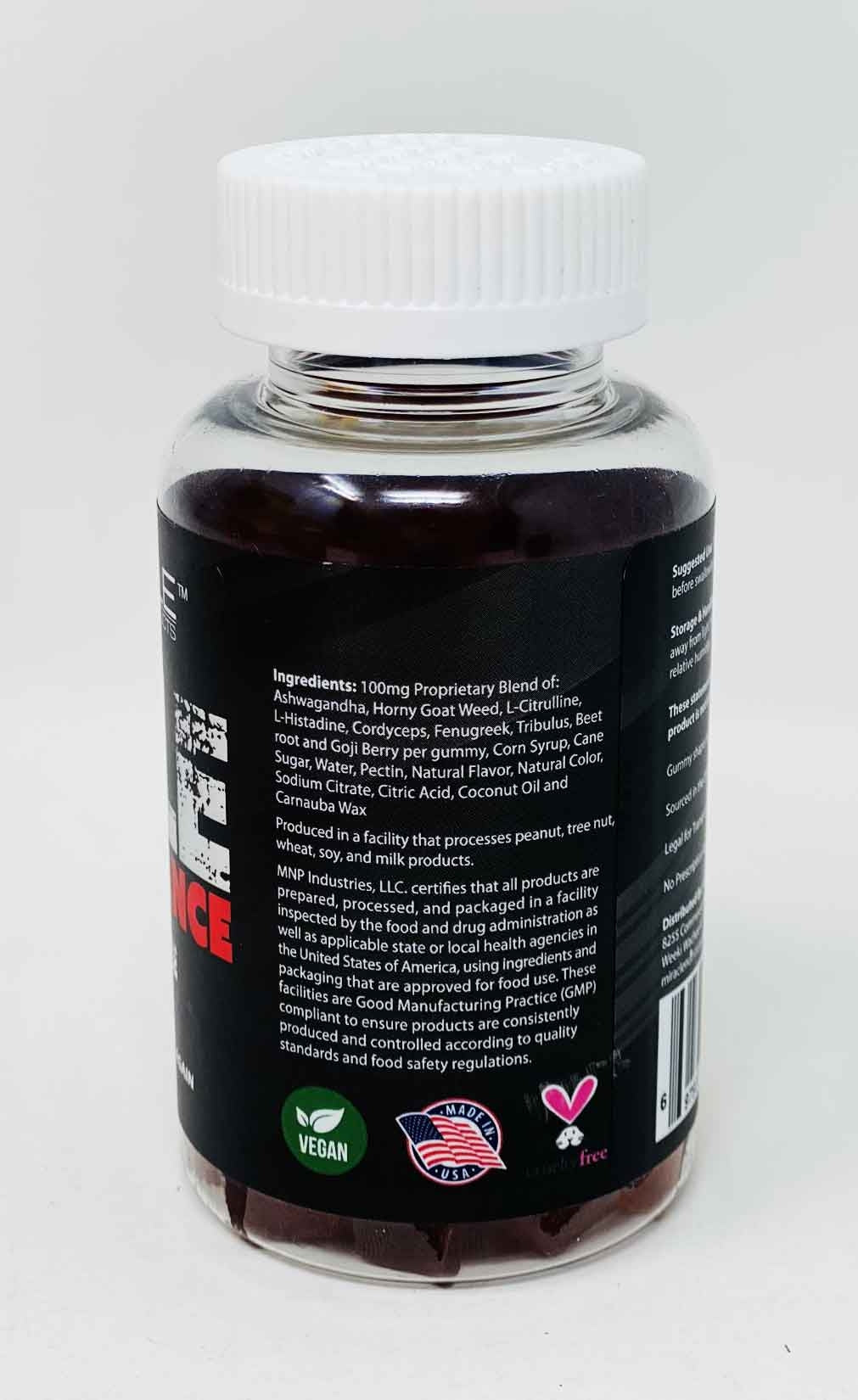 Miracle Gummy Male Performance Infused Edible 45 Count Bottle - supplementcorner.com