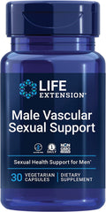 Life Extension Male Vascular Sexual Support 30 Veggie Caps Non GMO - supplementcorner.com