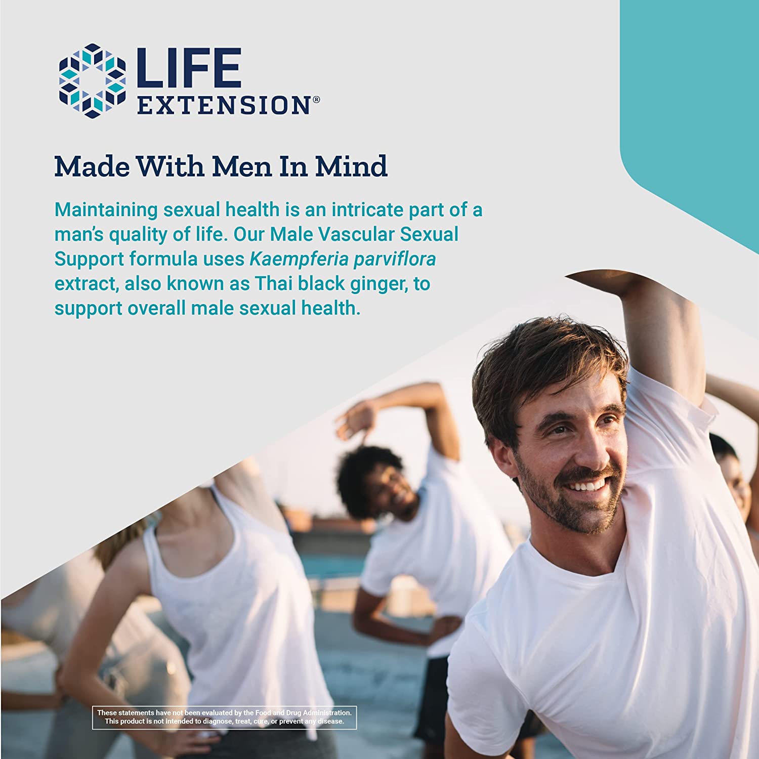 Life Extension Male Vascular Sexual Support 30 Veggie Caps Non GMO - supplementcorner.com