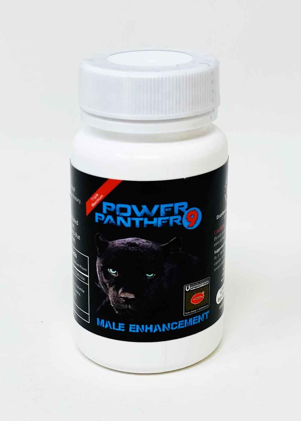 Power Panther 9 Male Sexual Enhancement 6ct Pills Bottle - supplementcorner.com