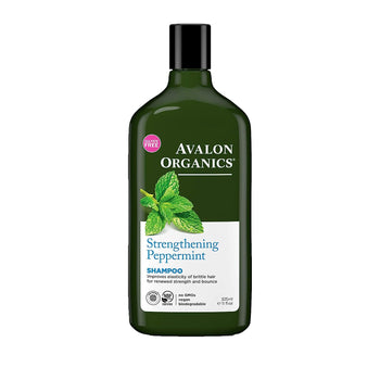 Plant Based Strengthening Peppermint Shampoo 11 oz Avalon Organics - supplementcorner