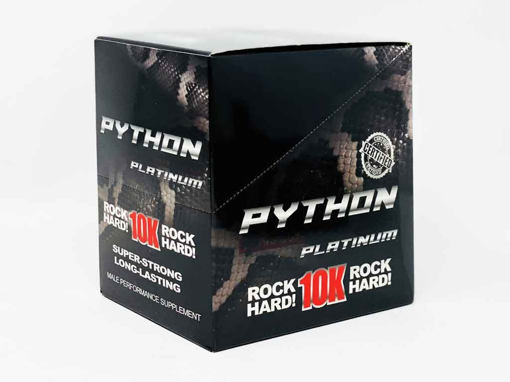 Python 10K Platinum Male Enhancement Supplement Pill - supplementcorner.com