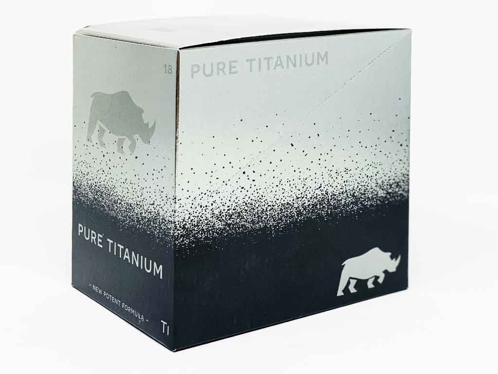 Pure Titanium Ti Male Sexual Enhancement Black Silver Pill - supplementcorner.com