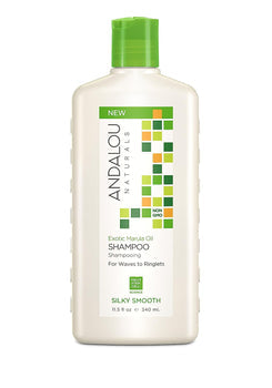 Andalou Naturals Exotic Marula Oil Silky Smooth Shampoo 11.5 fl oz - supplementcorner